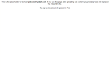 Tablet Screenshot of pdcconstruction.com